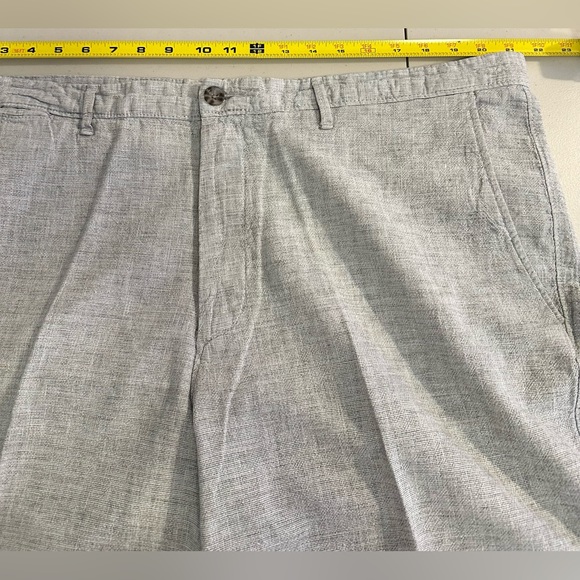 GOODFELLOW & CO. Men’s Gray Casual Flat Front "Linden" Five Pocket Shorts Sz 42 - Picture 8 of 12